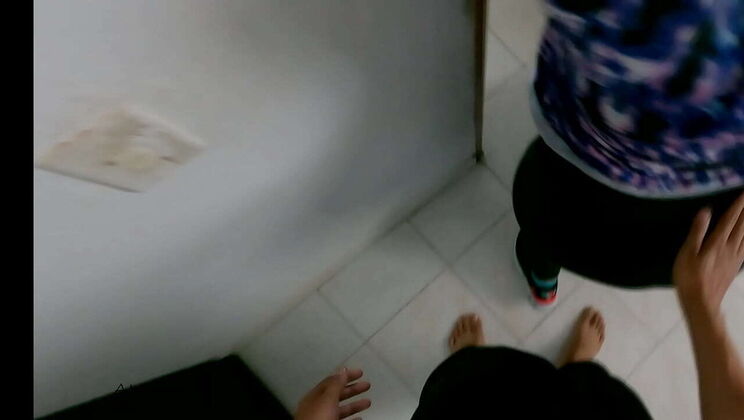 Secret Fuck With My GF - Almost Got Caught! Andrea Latina & Unlucky Guy Hot Amateur Sex