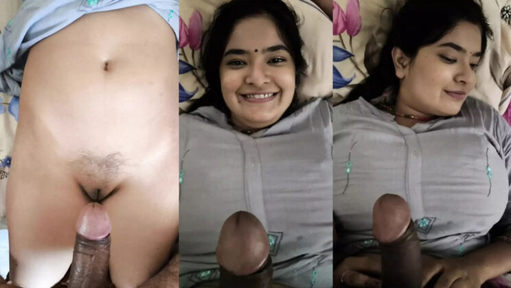 Desi babe Pushyqueen takes big cock hard in doggystyle - Indian teen fucked rough
