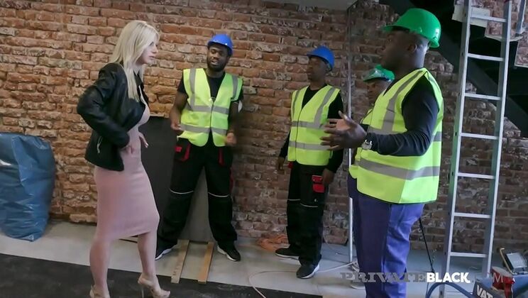 Nathaly Cherie Takes 4 BBCs - Hardcore Gangbang & Double Penetration