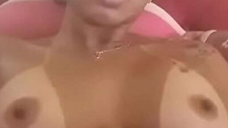 Ebony Girl Masturbates Until She Squirts - Big Ass Solo Action