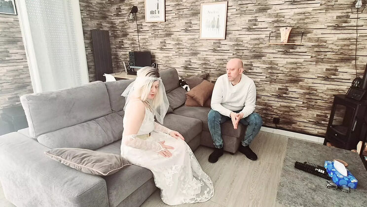Hot MILF Sofy13 Cheats Before Wedding - Best Man Fucks Her Hard & Cums on Face