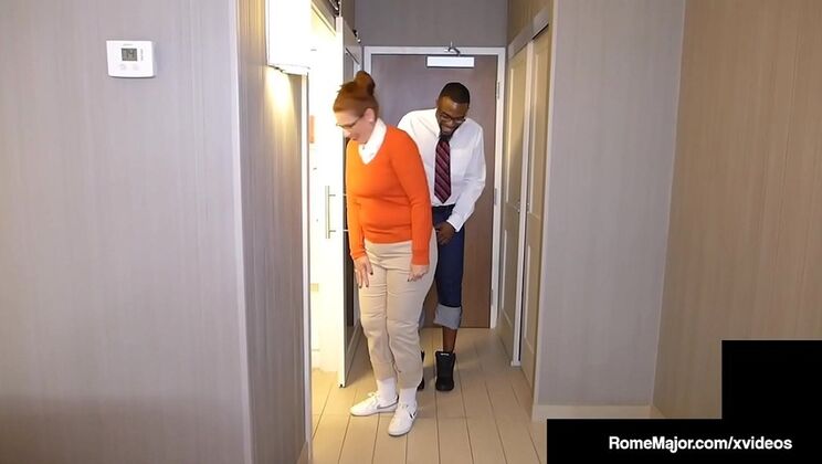 Naughty Ginger Nerd Takes BBC From Rome Major - Anal, Facial & Doggy Style!