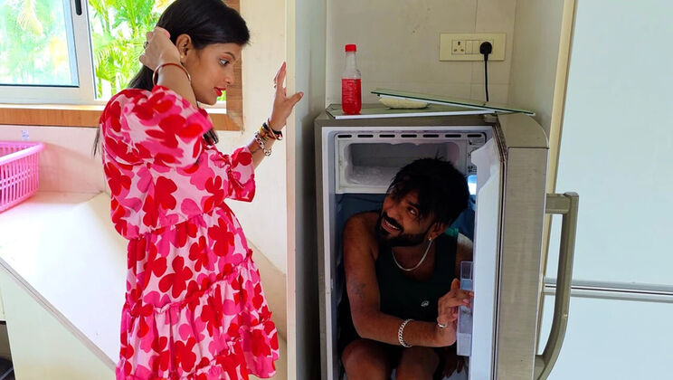 7 Months Pregnant Indian Wife Takes Hardcore Doggy Fuck From Husband - Full HD