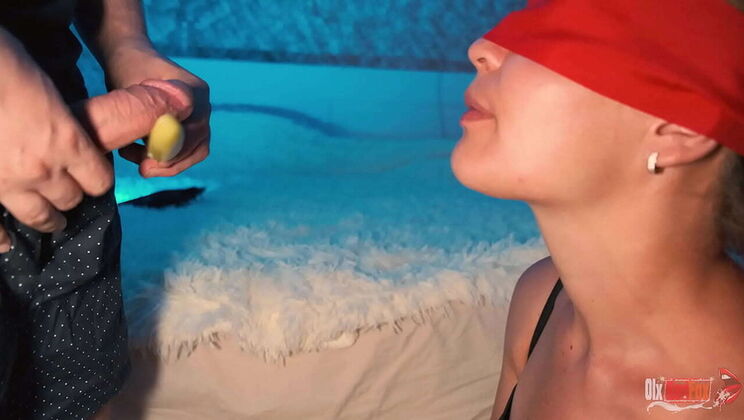 Naughty Stepmom Tricked Into Tasting Step Son's Cock - Guess The Flavor Game!