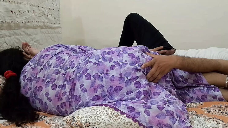 Stepmom Fucks StepSon Hard - Big Tits & Rough Sex - QueenbeautyQB