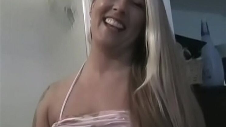 Busty Hairy Blonde MILF Fucks Young Guys - Big Tits, Doggystyle & Pussy Licking