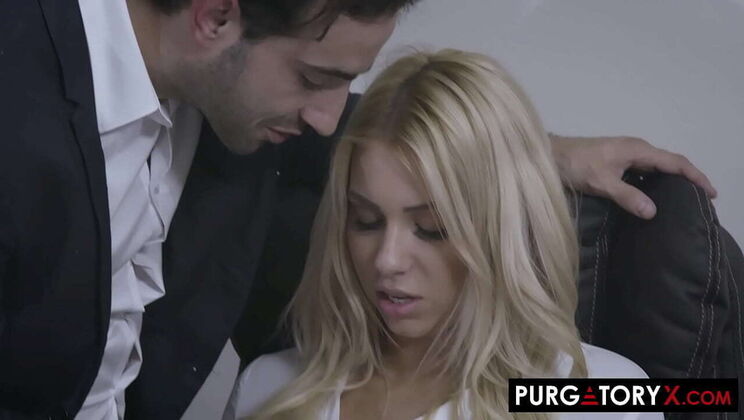 Boss Fucks Secretary Chanel Grey Rough - Anal, Blowjob & Doggystyle - PurgatoryX