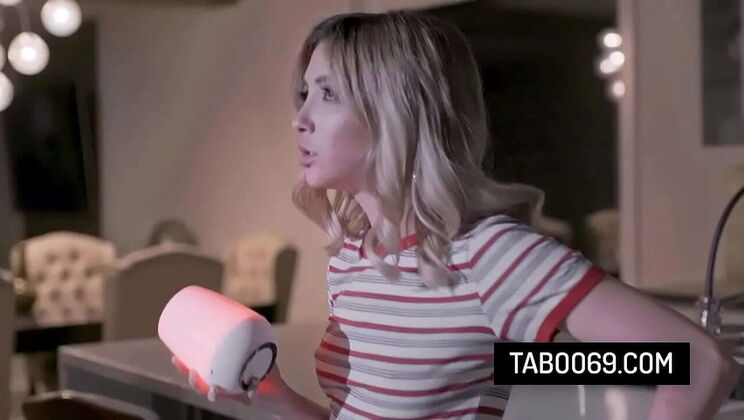 Busty Wife Angela White & Jane Wilde Fuck Sex Robot in Hot Threesome - Blowjob & Hardcore Action