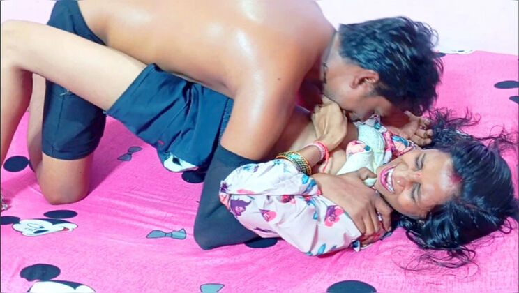 Hot Indian Stepsister Takes Big Cock Hard - Desi Girl Moans in Hindi