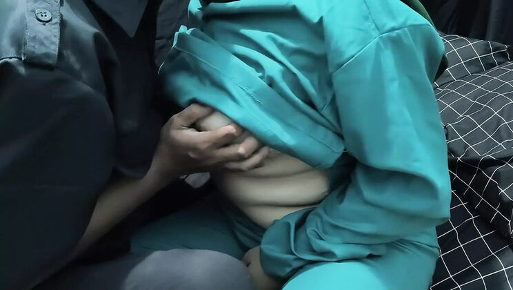 Hot Indian Nurse Fucked Hard by Security Guard - Big Natural Tits & Seductive Action