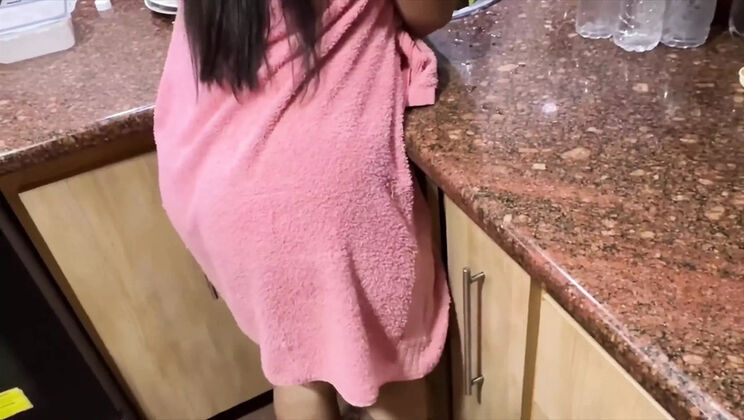 Sexy Latina MILF Home Alone with Son-in-Law - Big Ass Doggy Style POV