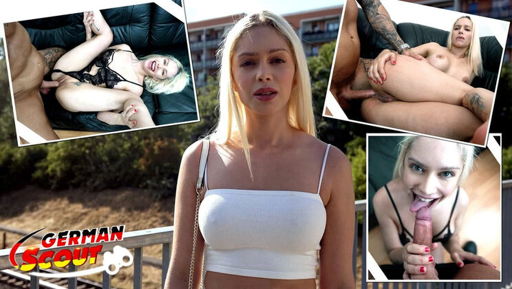 German Scout Fucks Russian Teen Aura Sin's Round Ass - Hard Anal Casting with Big Cock