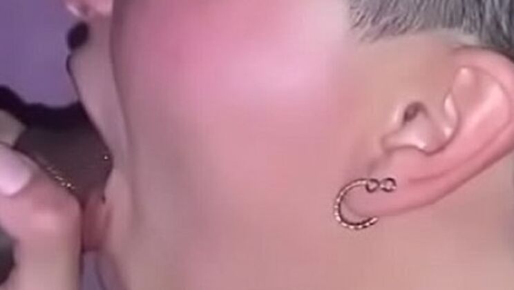 Bailey Takes Huge Loads at Glory Hole - Amateur Cumshot Fun