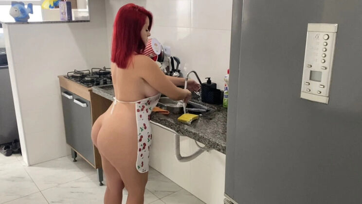 Naughty Latina Maid Gets Naked & Fucked Hard in Hot Anal POV