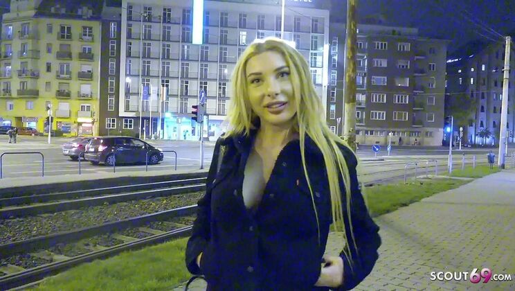 German Teen Marilyn Takes First Anal in Public Party - Huge Cock Deep Fuck
