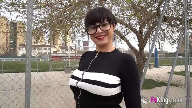 Busty MILF Damaris X Teaches Young Blond Dude How to Fuck Hard