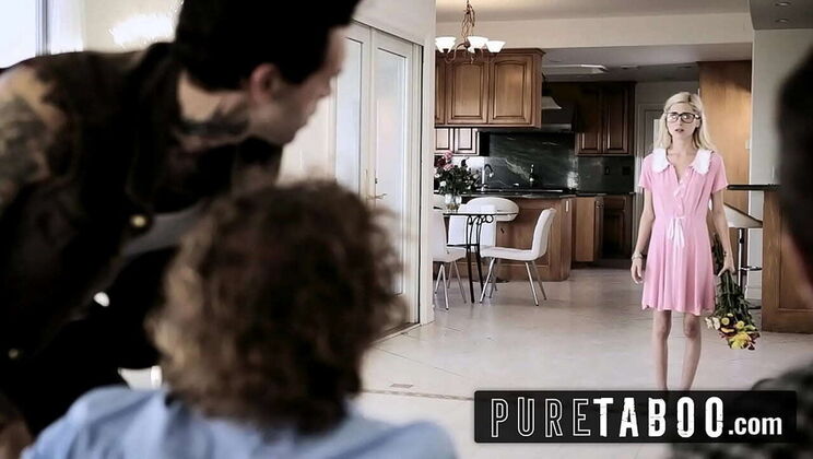 Piper Perri Gets Gangbanged by Multiple Guys - Petite Teen with Small Tits