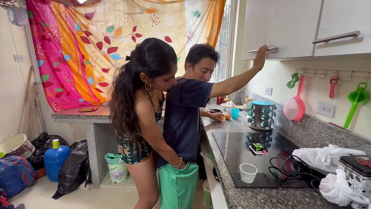 Busty Stepmom Jerks Off Watching Step Son Pound Neighbor's Tight Pussy