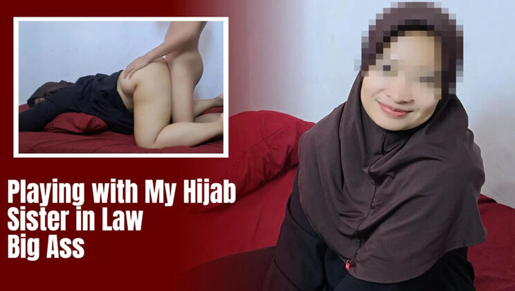Hijab Sister in Law Big Ass Doggy Style - Minokiiko Fucks Brother in Law