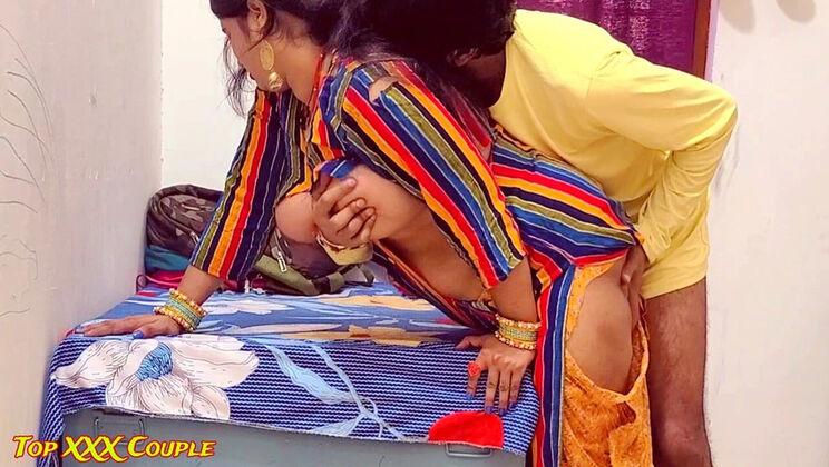 Topxxxcouple Best Ever Rough Hardcore Quick Fuck - Painful Doggy Style with Desi Indian Housewife in HD