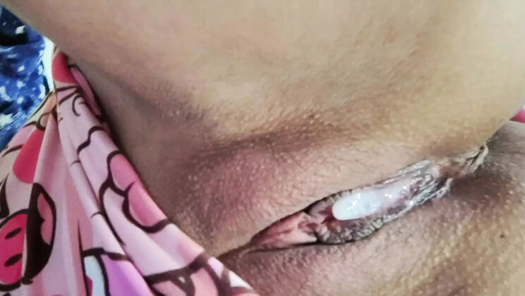 My Wife Cheated With My Best Friend in Her Pajamas - BBC Creampie & Cuckold Fuck