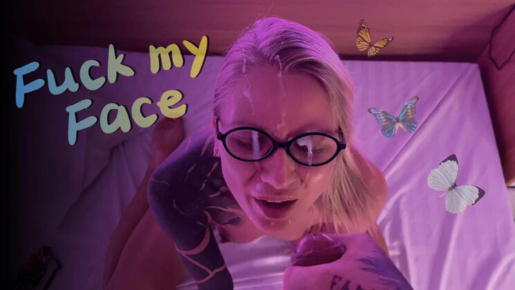 Anastassiya Love Takes Rough Anal and Facial Cumshot - Hot Blonde Stepsister POV