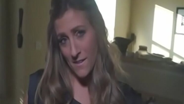 Amateur Blonde MILF Neighbor Fucked Hardcore with Blowjob and Cowgirl