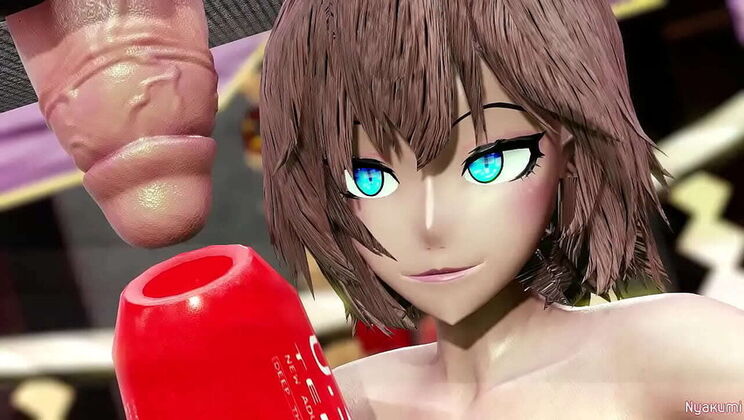 Futa Fuck with Big Cock and Big Tits - Remix 2