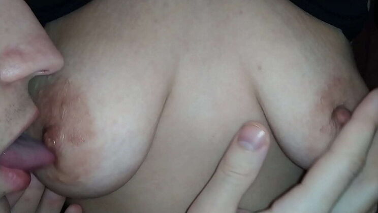 Amateur Teen Wife With Perfect Tits Gets Nipple Sucking Orgasm