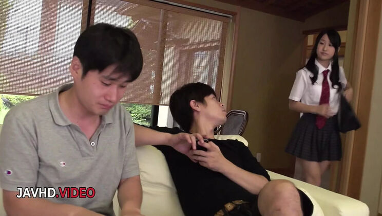 Suzu Ichinose JAV Uncut: Wet Asian Teen Throat and Tight Pussy Fucking Compilation