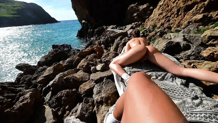 Caught Young Nudist Masturbating in Public - Wild Fucking with MissSavage