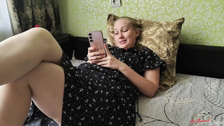 Helping My Stepsister Stretch Her Anus for Date Night - Amateur Anal Creampie