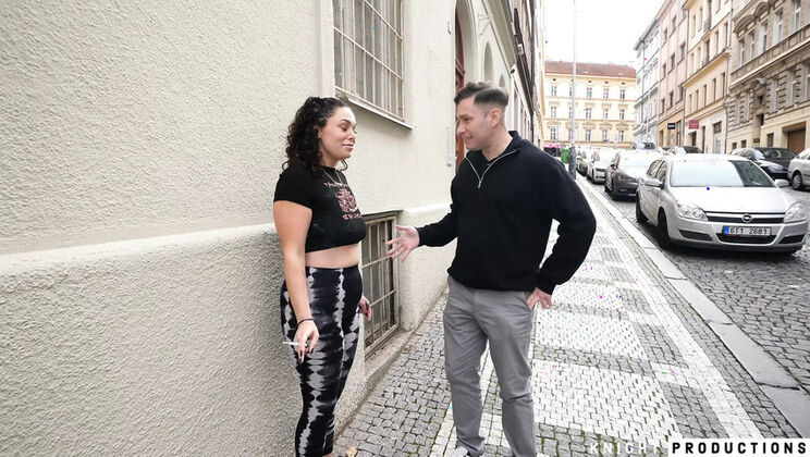 Buttplug Betty Hardcore Fuck with Big Natural Tits - Rough Tourist Sex