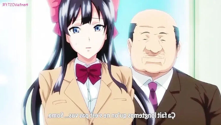 Robbie Roy Fucks Teacher in Front of Boyfriend - Anal Creampie Hentai