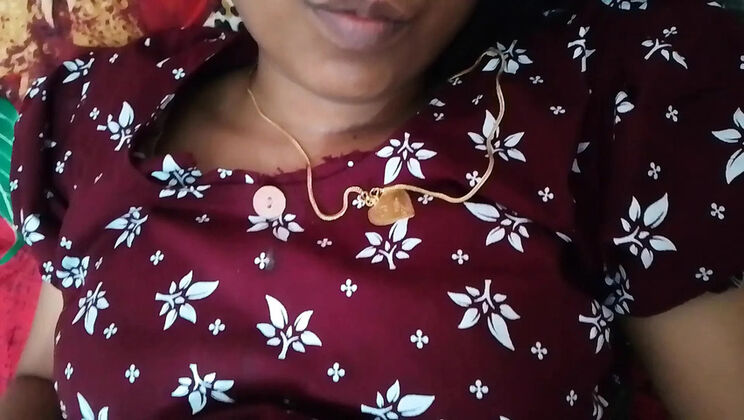 Tamil wife footjob at home - nude long hair village housewife stimulating husband's penis