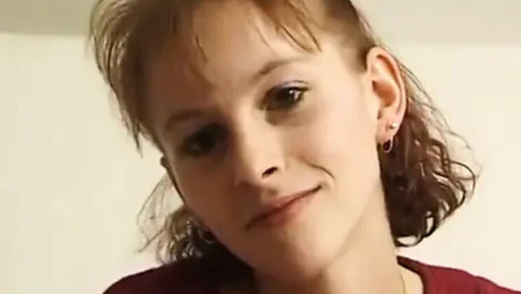 Brunette teen with small tits solo casting tease