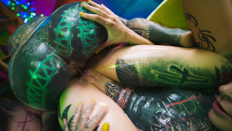 Punk Girl Rough Anal Creampie - Tattooed Sluts Fucking Hard