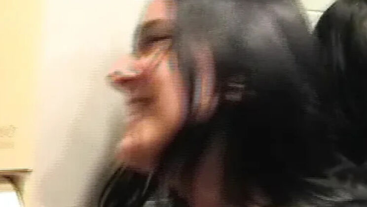 German amateur threesome with big dick sharing in dorm room