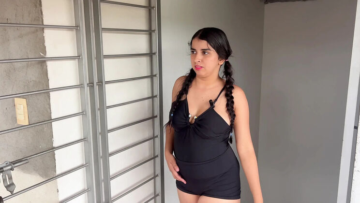 Hilary Palvin Caught Masturbating by Stepsister - Hardcore Anal & Squirting Orgasm