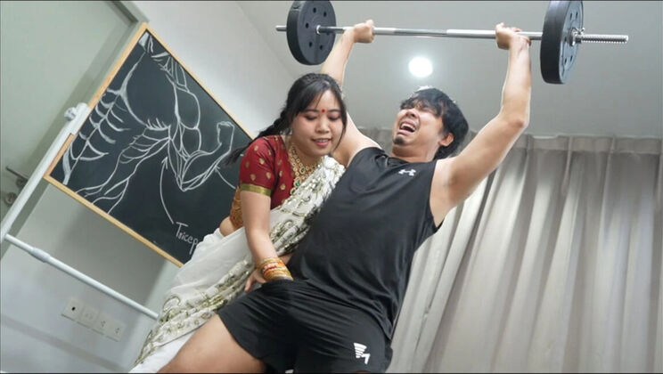 Indian Gym Teacher Saanvi Bahl Hardcore Sex Exercise Doggy Style Desi Bhabhi