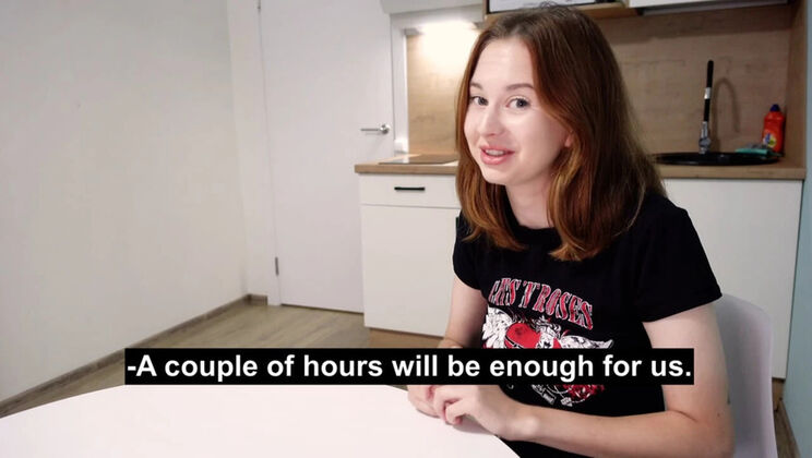 Anna Sibster Russian Teen Roommate Roleplay - POV Creampie Sex Accident