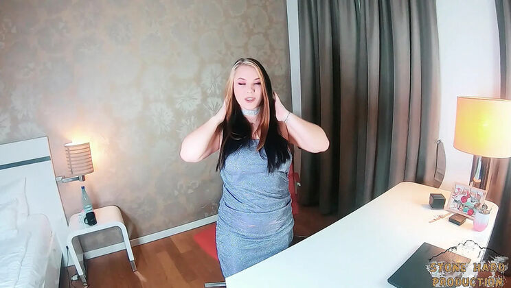 Happy Birthday Anal Present - Anja Amelia's Big Ass Doggy Style Fuck