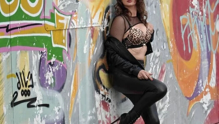 Ariel Rossi's Public Parking Garage Gangbang - Amateur Italian Slut Gets Fucked Hard in Car