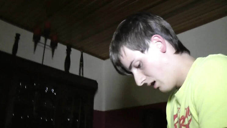 Young Virgin Boy First Time With Stepmom Vanessa Cool - Big Tits Blowjob & Cum Swallow