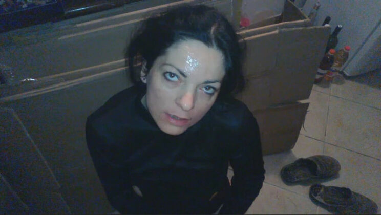 MILF SlutHappiness Takes Cum After Hardcore Pussy Fucking