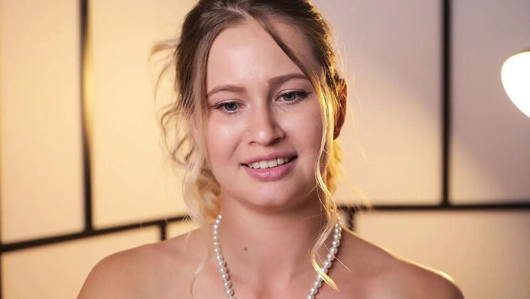 Stella Cardo - Blonde Russian Beauty Moans Loud While Solo Masturbating