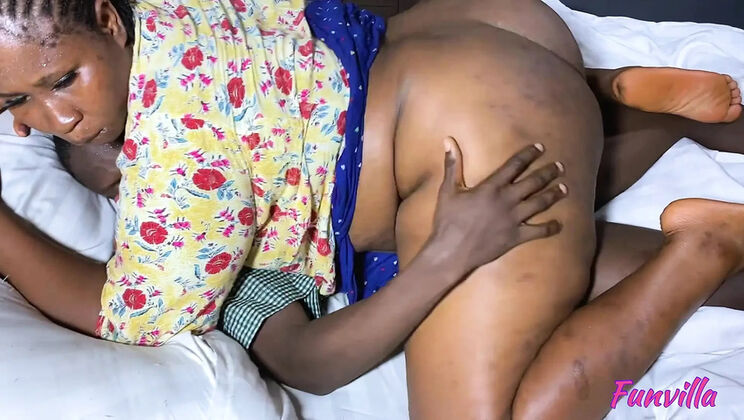 College Teen Fucks Big Ass Teacher at Home - Ebony BBW BBC