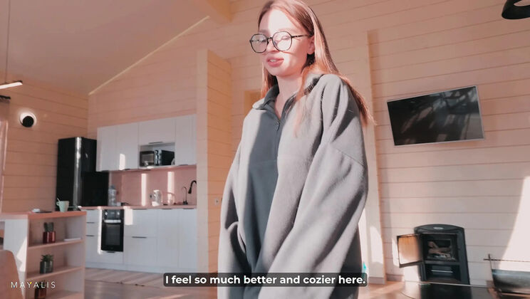 LilyCute Hot Stranger Fucks Neighbor Teen Doggy Style Cum Inside - Amateur Homemade Russian 18 Year Old