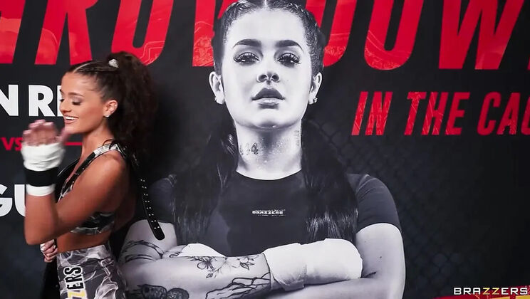 Ryan Reid Blowbang Cage Fuck with Nick Strokes and Hollywood Cash