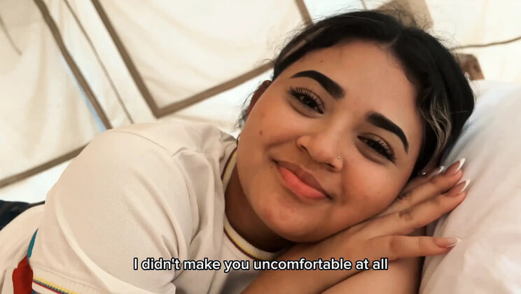 Amateur Latina Teen Yohamedi Surprise Blowjob and Doggy Style Fucking on Beach